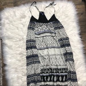 American Eagle boho high low maxi dress size xs